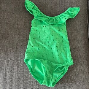 Cat & Jack 5T green swimsuit